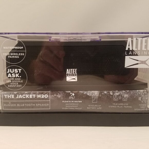 Altec Lansing THE JACKET H20 Rugged Bluetooth Speaker | IMW448N-BLK-WM | NEW - Picture 2 of 7